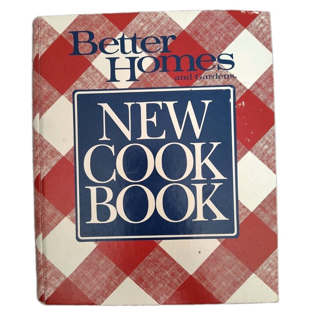 Vintage 1989 Better Homes & Gardens New Cook Book Ring Bound